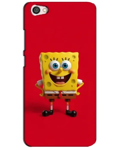 Чехол для Xiaomi Redmi Note 5A с картинкой «Спанч Боб на красном»