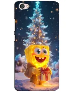 Чехол для Xiaomi Redmi Note 5A с картинкой «Рождественский Спанч Боб»