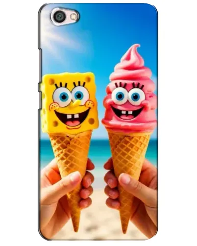 Чехол для Xiaomi Redmi Note 5A с картинкой «Спанч Боб мороженое»