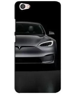 Чохол для Xiaomi Redmi Note 5A з картинкою «Tesla Model S Look»