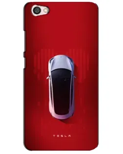 Чохол для Xiaomi Redmi Note 5A з картинкою «Tesla Top View»