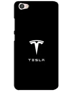 Чохол для Xiaomi Redmi Note 5A з картинкою «Tesla White Logo»