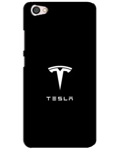 Чохол для Xiaomi Redmi Note 5A з картинкою «Tesla White Logo»
