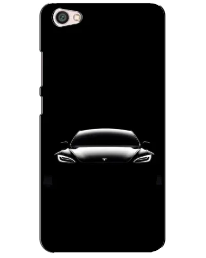 Чохол для Xiaomi Redmi Note 5A з картинкою «Фари Tesla Night»
