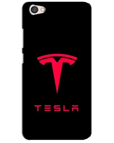Чохол для Xiaomi Redmi Note 5A з картинкою «Tesla Red Logo»