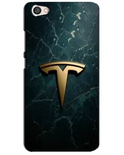 Чохол для Xiaomi Redmi Note 5A з картинкою «Мармурова Tesla Gold»