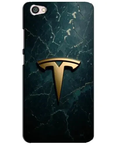 Чохол для Xiaomi Redmi Note 5A з картинкою «Мармурова Tesla Gold»