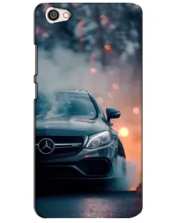 Чохол для Xiaomi Redmi Note 5A з картинкою «Mercedes — нічне місто»