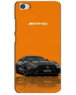 Чехол для Xiaomi Redmi Note 5A с картинкой «Оранжевый Mercedes AMG»