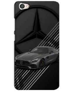 Чехол для Xiaomi Redmi Note 5A с картинкой «Mercedes AMG — графика»