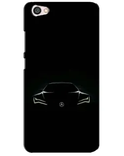 Чохол для Xiaomi Redmi Note 5A з картинкою «Mercedes — силует авто»