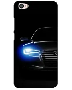 Чехол для Xiaomi Redmi Note 5A с картинкой «Неоновый взгляд Audi»