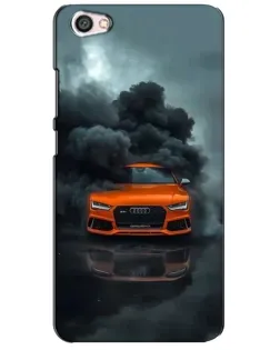 Чехол для Xiaomi Redmi Note 5A с картинкой «Audi в облаках дыма»