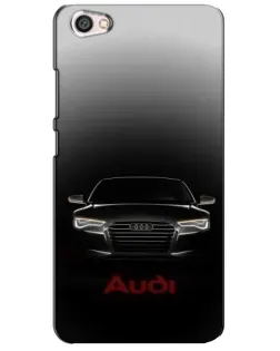 Чехол для Xiaomi Redmi Note 5A с картинкой «Audi — градиентный контур»