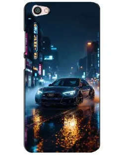 Чехол для Xiaomi Redmi Note 5A с картинкой «Ночной город и Audi»