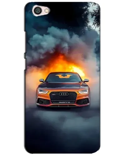 Чехол для Xiaomi Redmi Note 5A с картинкой «Audi в огненном дыму» Чехол для Xiaomi Redmi Note 5A с картинкой «Audi в огненном дыму»