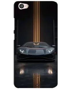 Чохол для Xiaomi Redmi Note 5A з картинкою «Lamborghini золоті лінії»