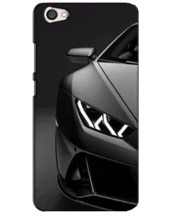 Чехол для Xiaomi Redmi Note 5A с картинкой «Lamborghini фары детализация»