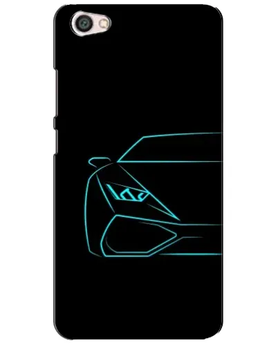 Чехол для Xiaomi Redmi Note 5A с картинкой «Голубой силуэт Lamborghini» Чехол для Xiaomi Redmi Note 5A с картинкой «Голубой силуэт Lamborghini»