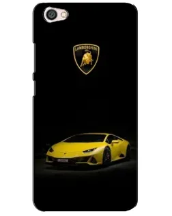 Чехол для Xiaomi Redmi Note 5A с картинкой «Lamborghini желтый акцент»