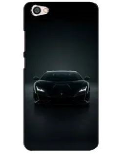 Чехол для Xiaomi Redmi Note 5A с картинкой «Черный Lamborghini Aventador»