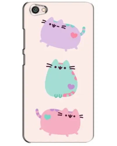 Чехол для Xiaomi Redmi Note 5A с картинкой «Pusheen трио»
