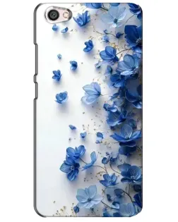 Чехол для Xiaomi Redmi Note 5A с картинкой «Голубой цветочный каскад» Чехол для Xiaomi Redmi Note 5A с картинкой «Голубой цветочный каскад»