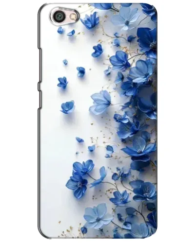 Чехол для Xiaomi Redmi Note 5A с картинкой «Голубой цветочный каскад» Чехол для Xiaomi Redmi Note 5A с картинкой «Голубой цветочный каскад»