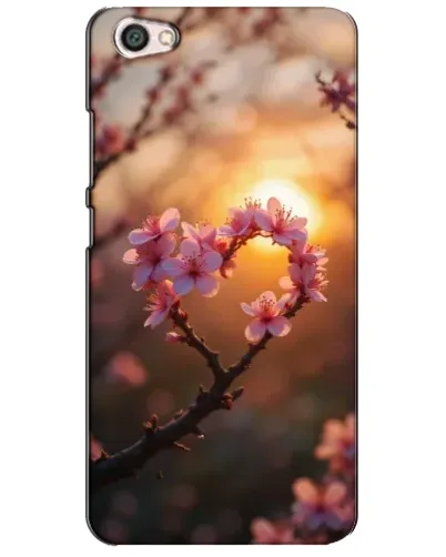 Чехол для Xiaomi Redmi Note 5A с картинкой «Розовый цвет сердце на фоне заката» Чехол для Xiaomi Redmi Note 5A с картинкой «Розовый цвет сердце на фоне заката»