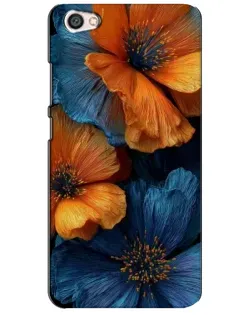 Чехол для Xiaomi Redmi Note 5A с картинкой «Яркая сине-оранжевая флора» Чехол для Xiaomi Redmi Note 5A с картинкой «Яркая сине-оранжевая флора»