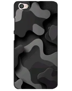 Чохол для Xiaomi Redmi Note 5A з картинкою «Темний абстрактний камуфляж»