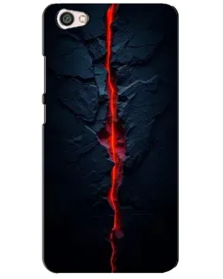 Чохол для Xiaomi Redmi Note 5A з картинкою «Червона лавова тріщина»