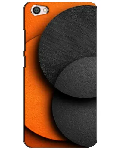 Чохол для Xiaomi Redmi Note 5A з картинкою «Геометрія помаранчевих кіл»