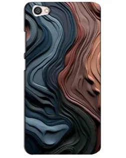 Чохол для Xiaomi Redmi Note 5A з картинкою «Кольорові хвилі каньйону»
