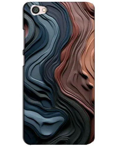 Чохол для Xiaomi Redmi Note 5A з картинкою «Кольорові хвилі каньйону»