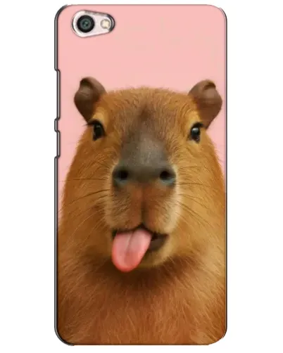 Чохол для Xiaomi Redmi Note 5A з картинкою «Капібара з язиком»