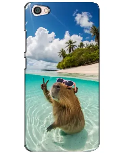 Чохол для Xiaomi Redmi Note 5A з картинкою «Капібара на морі»