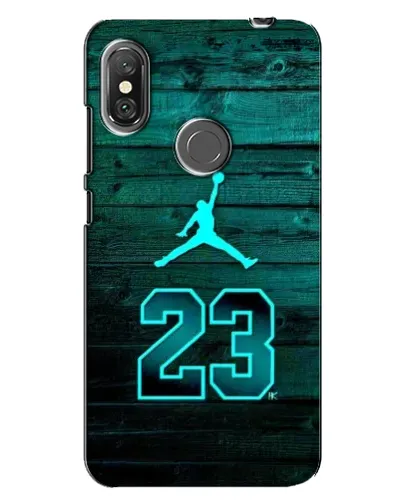 Чехол для Xiaomi Redmi Note 6 Pro с картинкой «Jordan Cyan 23» Чехол для Xiaomi Redmi Note 6 Pro с картинкой «Jordan Cyan 23»