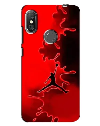 Чехол для Xiaomi Redmi Note 6 Pro с картинкой «Jordan Red Smoke» Чехол для Xiaomi Redmi Note 6 Pro с картинкой «Jordan Red Smoke»