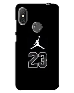 Чехол для Xiaomi Redmi Note 6 Pro с картинкой «Jordan Flight 23»