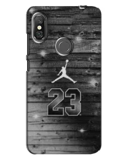 Чехол для Xiaomi Redmi Note 6 Pro с картинкой «Jordan Carbon 23»