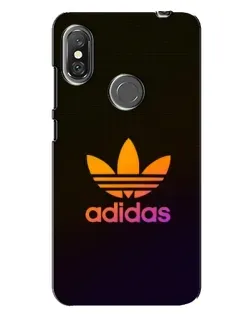 Чехол для Xiaomi Redmi Note 6 Pro с картинкой «Градиент Adidas»