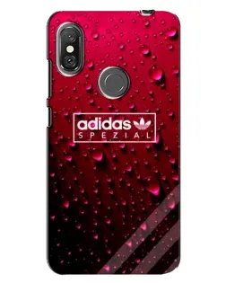 Чехол для Xiaomi Redmi Note 6 Pro с картинкой «Adidas Gold Marble»