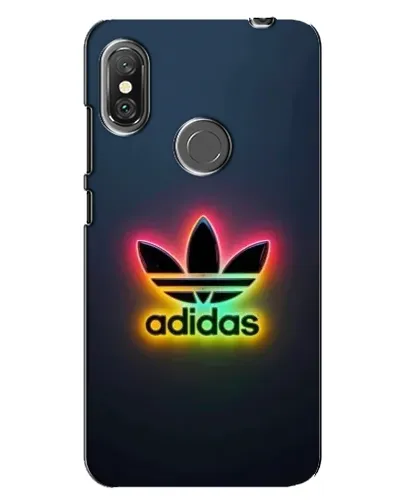 Чехол для Xiaomi Redmi Note 6 Pro с картинкой «Неоновый Adidas»