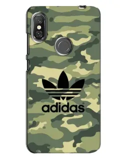 Чехол для Xiaomi Redmi Note 6 Pro с картинкой «Милитари стиль Adidas»