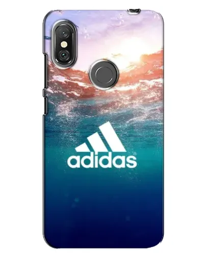 Чехол для Xiaomi Redmi Note 6 Pro с картинкой «Океанская глубина адидас»