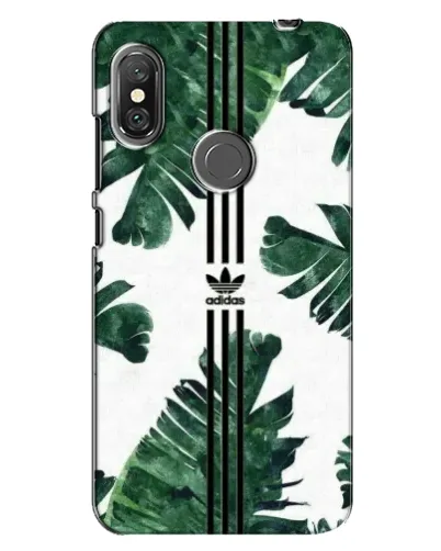Чехол для Xiaomi Redmi Note 6 Pro с картинкой «Пальмовые листья адидас»