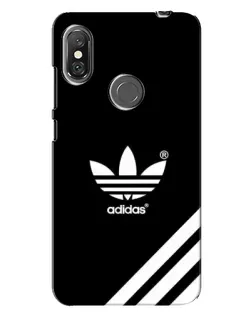 Чехол для Xiaomi Redmi Note 6 Pro с картинкой «Adidas с диагональными полосами»