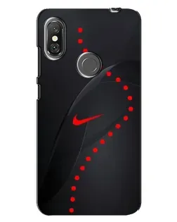 Чехол для Xiaomi Redmi Note 6 Pro с картинкой «Абстрактный дизайн Nike»