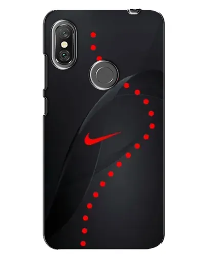 Чехол для Xiaomi Redmi Note 6 Pro с картинкой «Абстрактный дизайн Nike»
